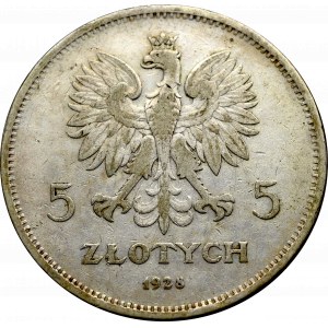 II Republic of Poland, 5 zloty 1928, Warsaw Nike