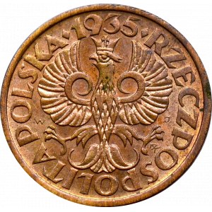 II Republic of Poland, 1 groschen 1935