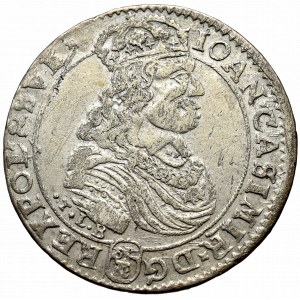 John II Casimir, 18 groschen 1668, Bromberg