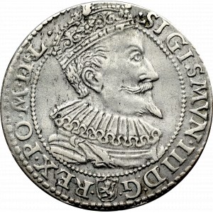 Sigismund III, 6 groschen 1596, Marienburg