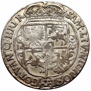 Zygmunt III Waza, Ort 1621, Bydgoszcz - PRV M oznaczenie nominału 16 pod popiersiem