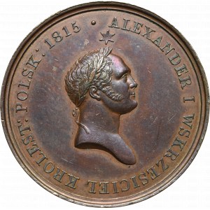 Królestwo Polskie, Medal Dobroczyńcę swojego... 1826 - Duża wersja