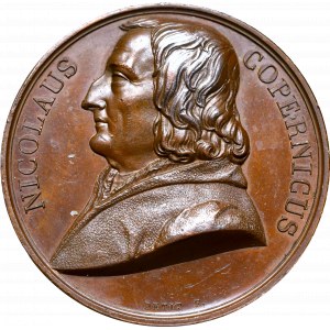 Polen, Nicolaus Kopernikus gewidmete Medaille 1818