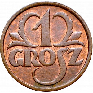 II Republic of Poland, 1 groschen 1928