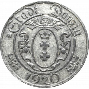 Danzig, 10 pfennig 1920