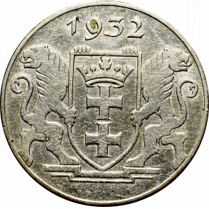 Free City of Danzig, 2 gulden 1932