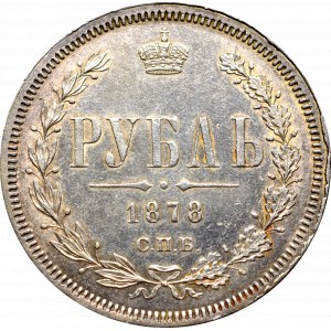 Russia, Alexander II, Rouble 1878 НФ