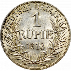 German East Africa, 1 rupee 1913 A