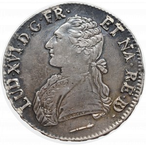 Francja, Ludwik XVI, Ecu 1785, Pau