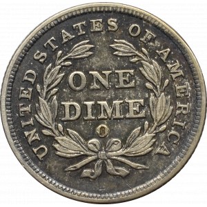 USA, One dime 1838 - Seated Liberty Dime