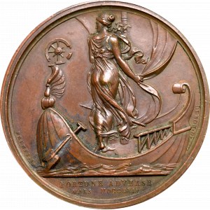 Francja, Napoleon I, Medal na kapitulację Paryża 1814