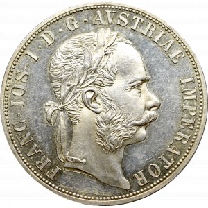 Austro-Hungary, Franz Joseph I, 2 florin 1883