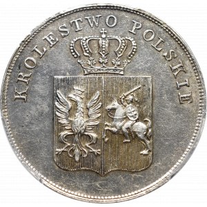 November Uprising, 5 zloty 1831 - NGC AU58