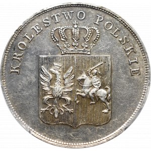 Powstanie Listopadowe, 5 złotych 1831 - PCGS AU58