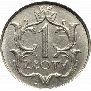 II Rzeczpospolita, 1 złoty 1929 - NGC MS62