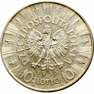 II Republic of Poland, 10 zloty 1935 Pilsudski