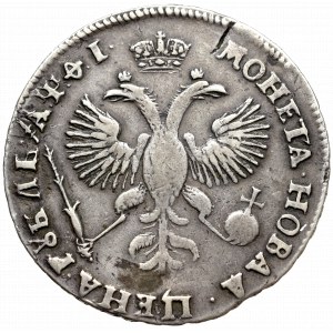 Rosja, Piotr I, Rubel 1719 - РОСИI