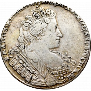 Russia, Anna Ioanovna, Rouble 1733