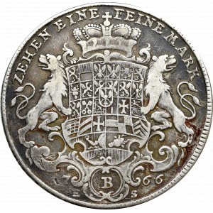 Niemcy, Brandenburgia-Bayreuth, Fryderyk Chrystian, Talar 1766, Bayreuth