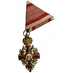 Austro-Węgry, Krzyż rycerski Orderu Franciszka Józefa, Mayers Wiedeń - wersja wojskowa