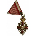 Austro-Węgry, Krzyż rycerski Orderu Franciszka Józefa, Mayers Wiedeń - wersja wojskowa