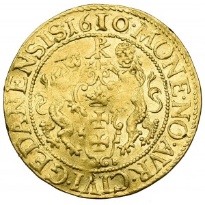 Sigismund III Vasa, Ducat 1610, Danzig