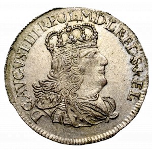 Germany, Saxony, Friedrich August II, 6 groschen 1762, Elbing