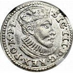 Sigismund III, 3 groschen 1588, Posen - NGC MS62