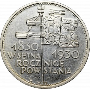 II Republic of Poland, 5 zloty 1930 November uprising