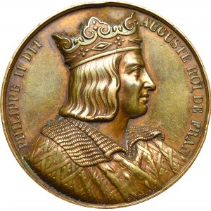 Francja, suita królewska, Medal Filip II