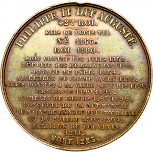 Francja, suita królewska, Medal Filip II