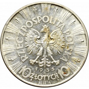 II Republic of Poland, 10 zloty 1935 Pilsudski