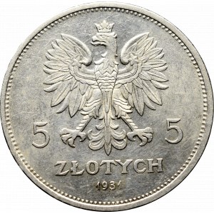 II Republic of Poland, 5 zloty 1931 Nike