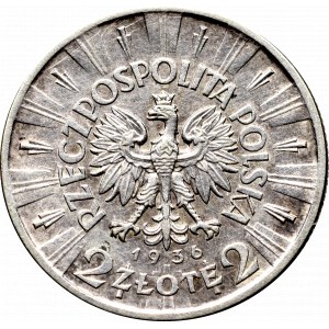 II Republic of Poland, 2 zloty 1936 Pilsudski