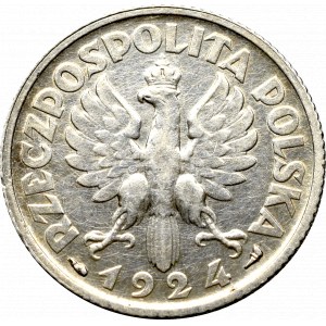 II Republic of Poland, 1 zloty 1924, Paris