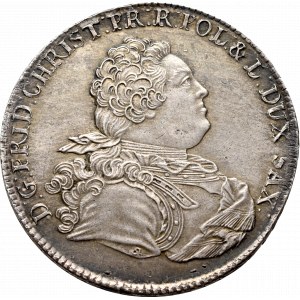 Saksonia, Fryderyk Krystian, Talar 1763, Drezno