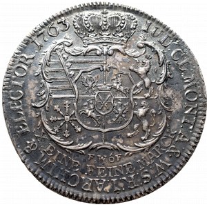 Germany, Saxony, Frederick Christian, Thaler 1763, Dresden