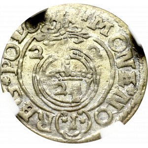 Sigismund III. Vasa, Halbspur 1622, Bromberg (Bydgoszcz) - NGC MS61