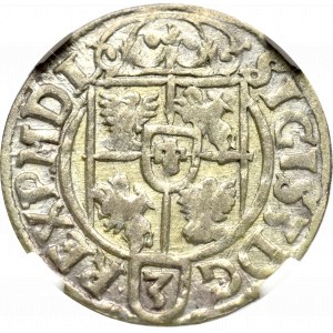 Sigismund III, 1,5 groschen 1622, Bromberg - NGC MS61