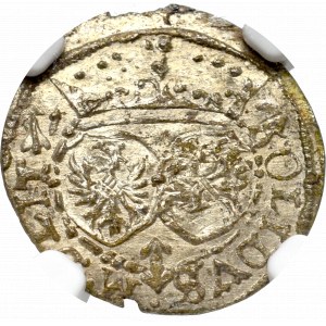 Sigismund III, Schilling 1617, Vilnius - NGC MS63