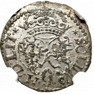 Sigismund III Vasa, Solidus 1618, Vilnius - NGC MS63