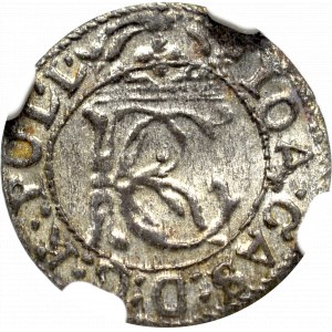 John II Casimir, Schilling 1652, Vilnius - NGC MS61