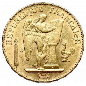 France, 20 francs 1877