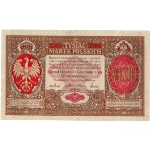 General Government, 1000 Polish marks 1916, Gen.