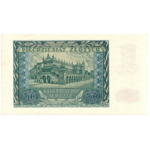 Allgemeiner Staat, 50 Zloty 1940 A