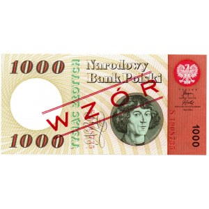 PRL, 1000 złotych 1965 S, WZÓR