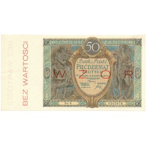 50 złotych 1925 - WZÓR - A