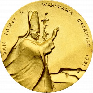 III RP, Medal 200 Rocznica uchwalenia konstytucji 3 Maja - złoto