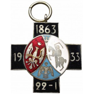 II RP, Kreuz zum 70. Jahrestag des Januaraufstandes 1933