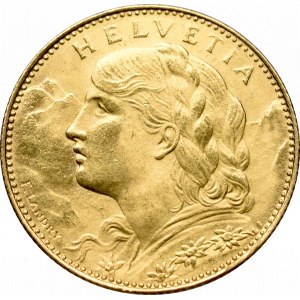 Switzerland, 10 francs 1916